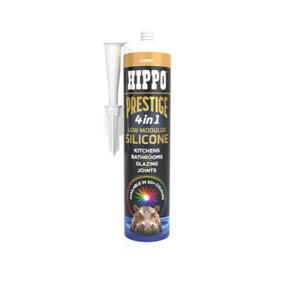 Hippo Prestige 4 in 1 Silicone Sealant - Curry
