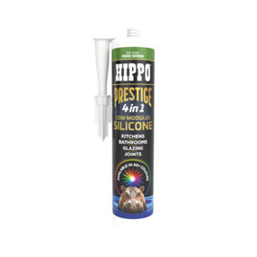 Hippo Prestige 4 in 1 Silicone Sealant - Fern Green
