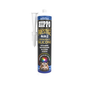Hippo Prestige 4 in 1 Silicone Sealant - Gentian Blue
