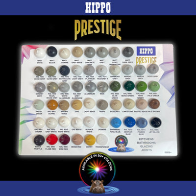 Hippo Prestige 4 in 1 Silicone Sealant - Gentian Blue