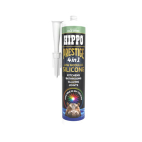 Hippo Prestige 4 in 1 Silicone Sealant - Pale Green