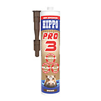 Hippo PRO 3 Adhesive, Sealant & Filler 290ml - Brown