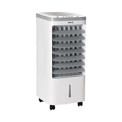 Hirix Portable Air Cooler Humidifier, 4L Water Tank, 3 Fan Speeds with 2 Ice Packs & Automatic Oscillation
