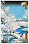 Hiroshige The Drum Bridge 61 x 91.5cm Maxi Poster