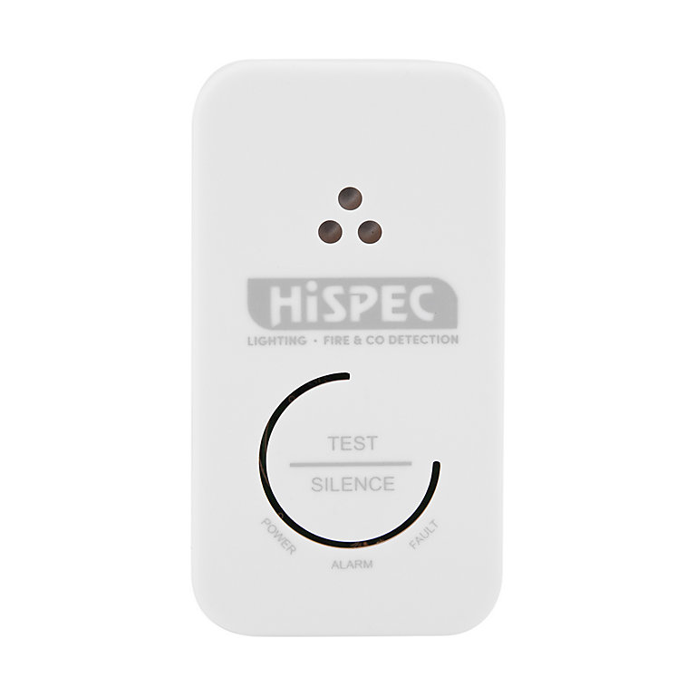 HiSpec 10 Year Long Life Battery Radio Interlink Carbon Monoxide Alarm