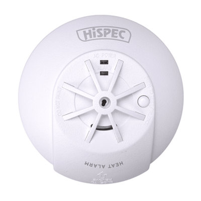 Hispec HSSA/HE/RF Mains Heat Interconnectable Radio Frequency Alarm