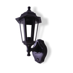 HiSpec Outdoor Full Lantern Wall Light with Photocell Sensor