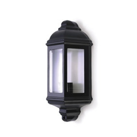 HiSpec Outdoor Half Lantern Wall Light