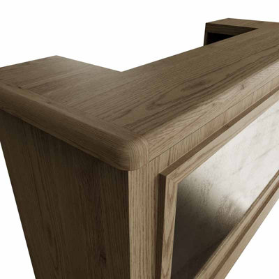 HO Dining Bar - L160 x W60 x H105 cm - Smoked Oak - 5