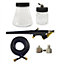 Hobby Air Brush Kit / Model Making Mini Spray Gun Kit (6pc)