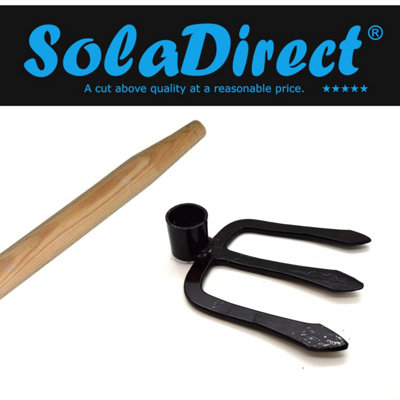Hoe Cultivator Soil Digging Dutch Hand Fork Gardening and Landscaping ...
