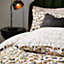 Hoem City Abstract Geometric Cotton Rich Reversible Duvet Cover Set