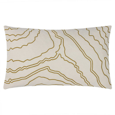 Hoem Elise Abstract Feather Rich Cushion