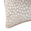 Hoem Lanzo Cut Velvet Piped Cushion Cover