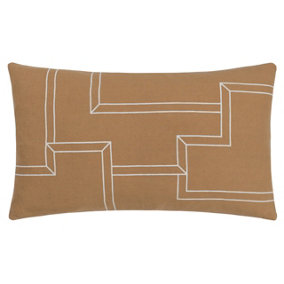 Hoem Marzena Geometric Polyester Filled Cushion