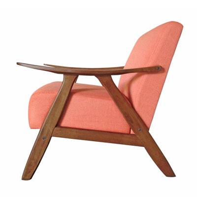 Hoff Chair, Orange, Armchair, H80 x W72.4 x D81.3cm