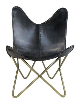 Gold deals butterfly chair