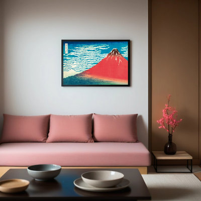 Hokusai Red Fuji 61 x 91.5cm Maxi Poster