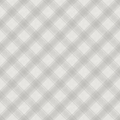 Holden Decor Ainsley Light Grey Wallpaper Tartan Checked Modern Paste The Wall