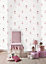Holden Decor Ballerina Cream/Pink Children's Ballerina Smooth Wallpaper