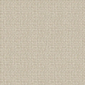 Holden Decor Basket Weave Beige Wallpaper Traditional Realistic Feature Wall