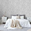 Holden Decor Calacatta Marble Bead Grey Marble Textured Wallpaper