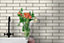 Holden Decor Celadon Gloss Tile Dove Wallpaper