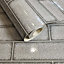 Holden Decor Celadon Gloss Tile Grey Wallpaper