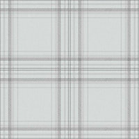 Holden Decor Charcoal Grey Check Tartan Plaid Country Rustic Wallpaper 12438