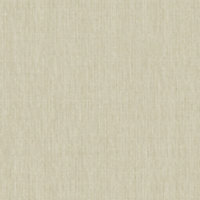 Holden Decor Linen Texture Cream Plain Embossed Wallpaper