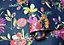 Holden Decor Melgrano Navy Contemporary Floral Smooth Wallpaper