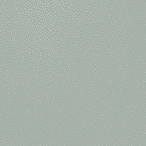Holden Decor Pinto Duck Egg Geometric Embossed Wallpaper
