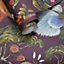 Holden Decor Songbird Plum Bird Smooth Wallpaper