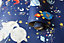 Holden Decor Space Animals Navy Children's Smooth Wallpaper