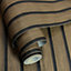 Holden Decor Wood Slat Dark Oak Imitation Wood Smooth Wallpaper