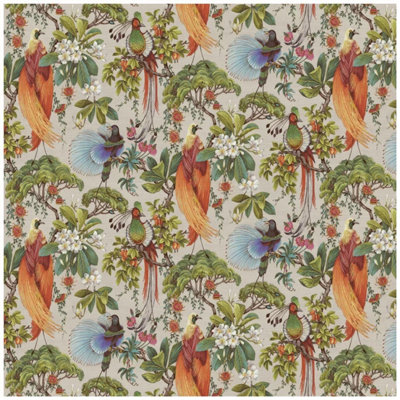 Holden Decor Yasuni Natural Premium Wallpaper Paste The Wall Botanical Jungle