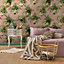 Holden Delamere Floral Vase Wallpaper Pink 13481