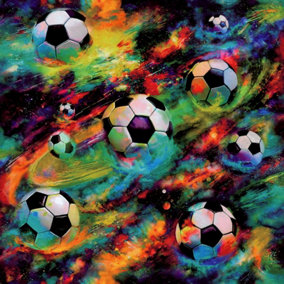 Holden Football Galaxy Space Soccer Ball Childrens Nursery Kids Bedroom Wallpaper