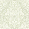 Holden Harlen Sage Green Woodland Bramble Floral Rabbit Hedgehog Wallpaper