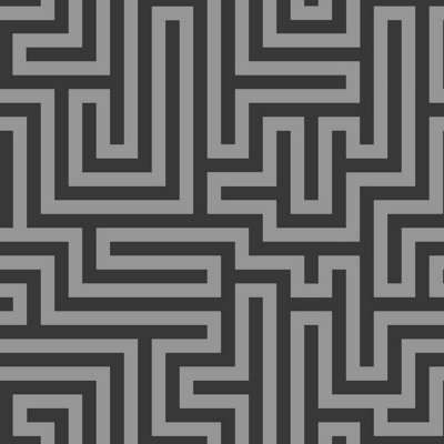 Holden Metallic Glistening Industrial Maze Geometric Geo Wallpaper Roll Black Silver 12912