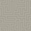 Holden Metallic Glistening Industrial Maze Geometric Geo Wallpaper Roll Taupe 12911
