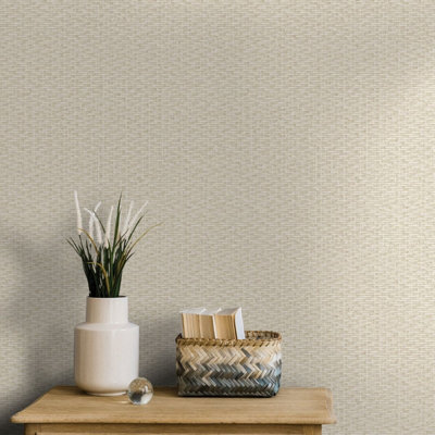 Holden Pappus Twill Weave Wallpaper Neutral 75982