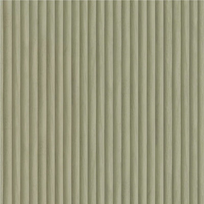 Holden Wood Slat Wallpaper Wooden Slats 3D Effect Soft Green 13300