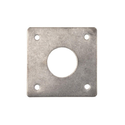 Hole Plates for Bird Boxes - Pack of 10 - Stainless Steel - 2.5 cm (Diameter of Hole)