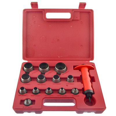 Hollow hole punch set sale