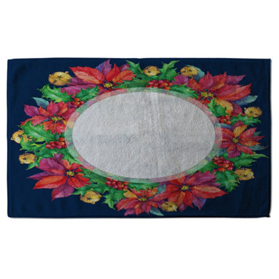 Holly & Bright Leaves (Bath Towel) / Default Title Price Comparisons | Compare The Build