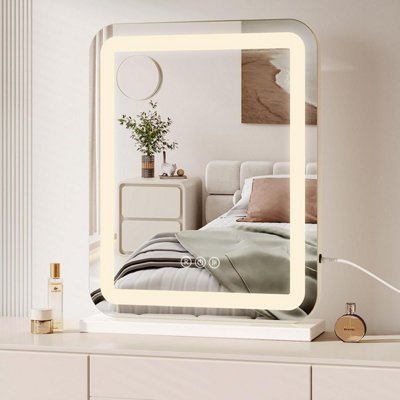 Illuminated dressing hot sale mirror