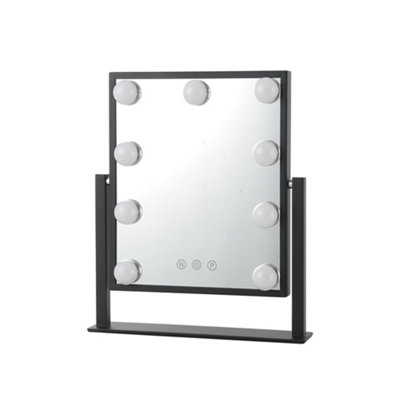 Hollywood Makeup Mirror 3 Color Lighting 360 Degree Smart Control