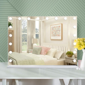 Hollywood Vanity Mirror 25x31cm, 9 Dimmable LED Bulbs SKU:MT002530
