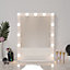Hollywood Vanity Mirror Makeup Mirror Touch Control Lighted Mirror with 13 Dimmable Light Bulbs 40x 52cm